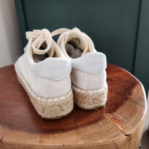 Soludos platform canvas sneaker 6.5 - Picture 4 of 4